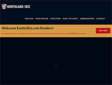 Tablet Screenshot of northlandskis.com